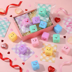 Soulchen travel-friendly stress cube in bag for quick calm.