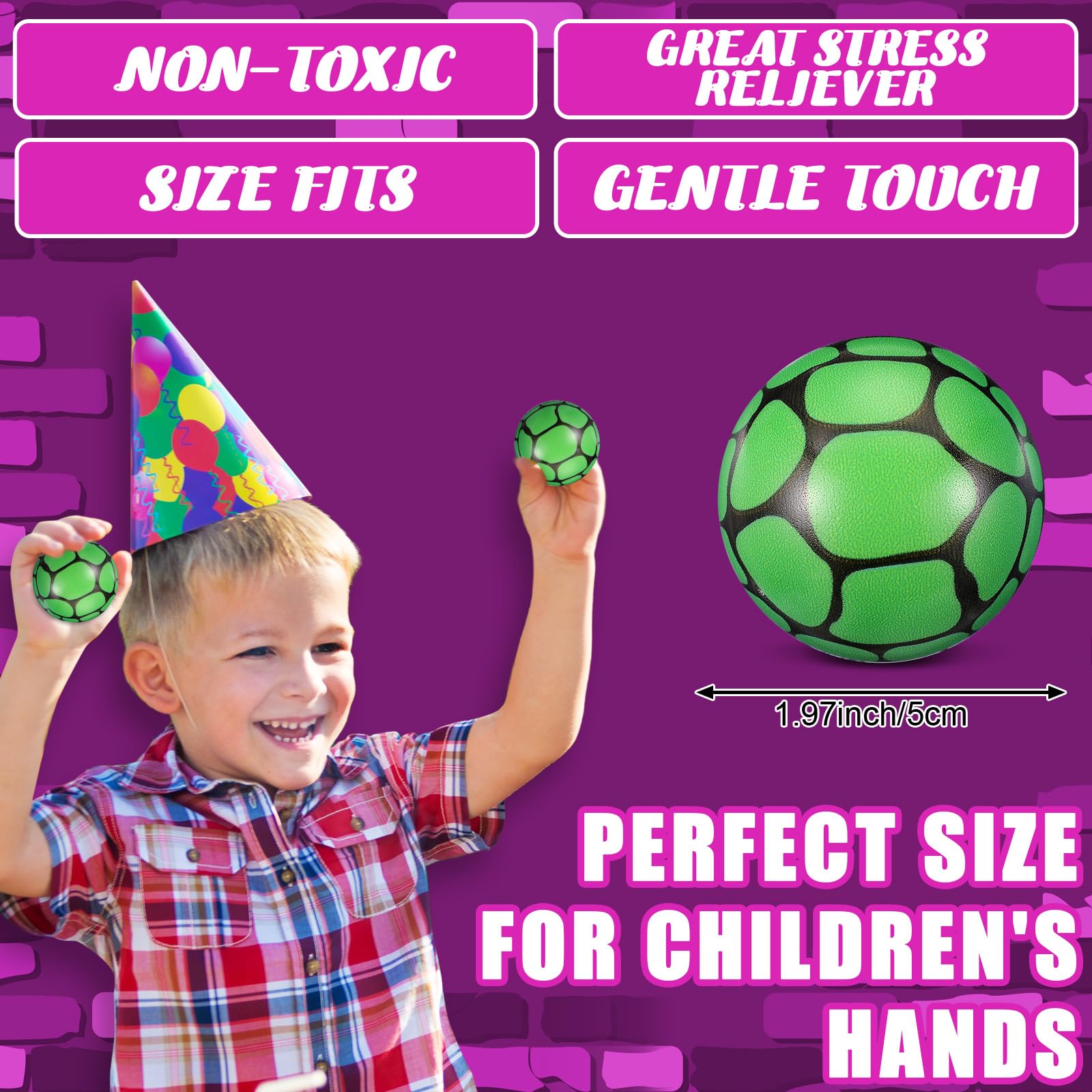 Soulchen Turtle stress ball pocket-size grip fits small hands and bags for on-the-go calm.
