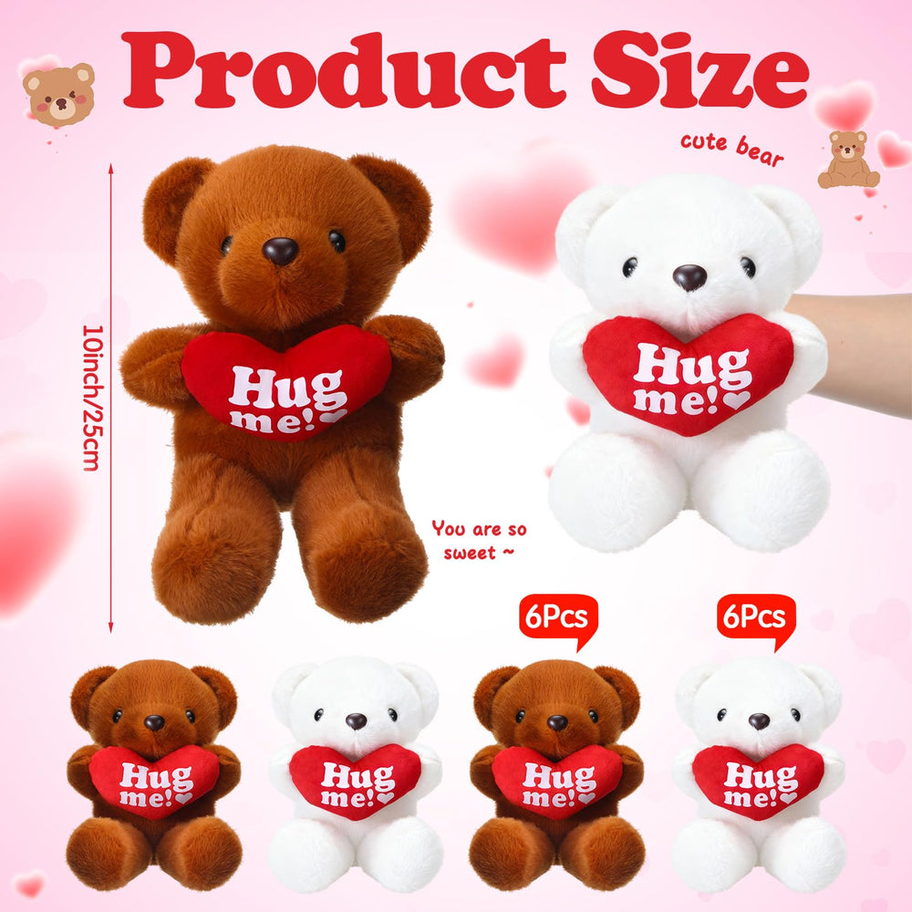 Soulchen Valentine bears brown bears close-up, showing soft plush texture.