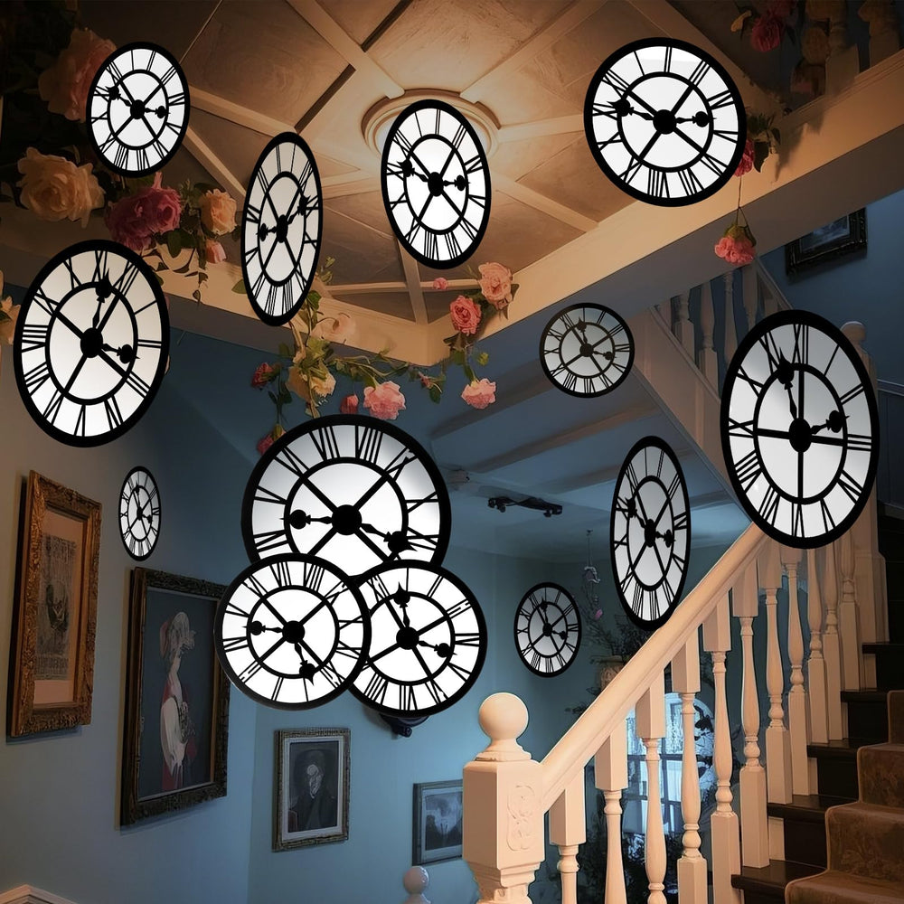 Soulchen Wonderland clock collection 20 pcs packed for festive decor and easy party setup.