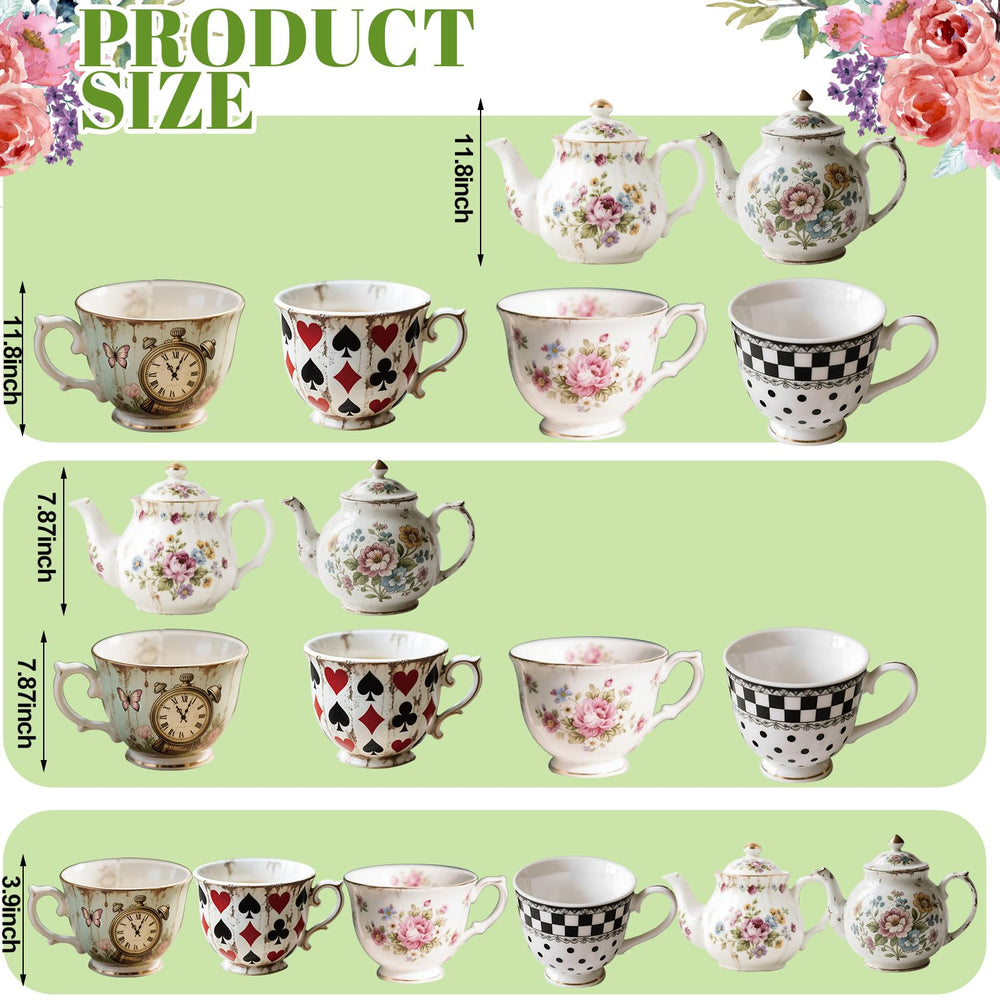 Soulchen Wonderland teapot banner 20cm adds dimension to celebrations