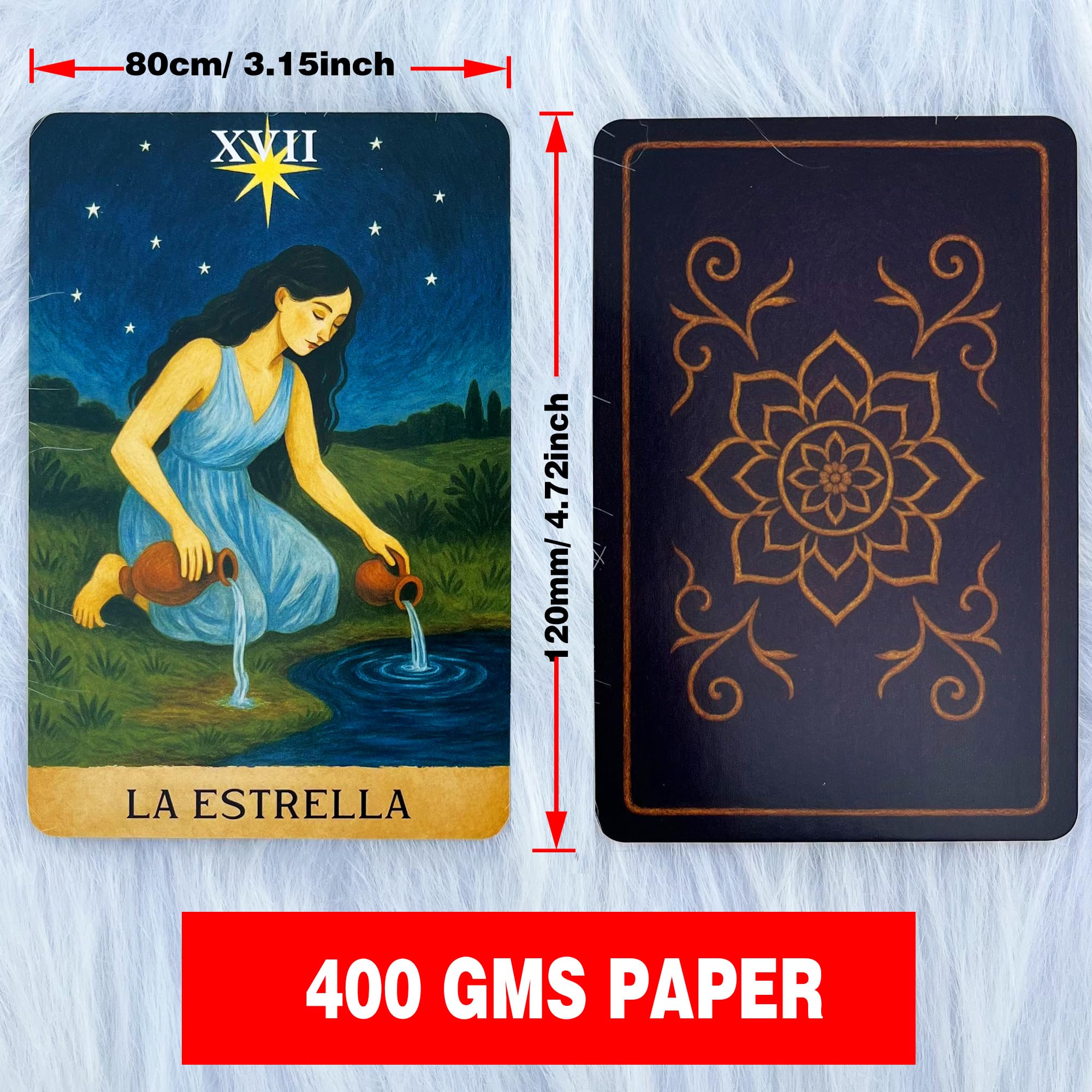 Soulme 78Tarot gift-ready packaging makes gifting convenient