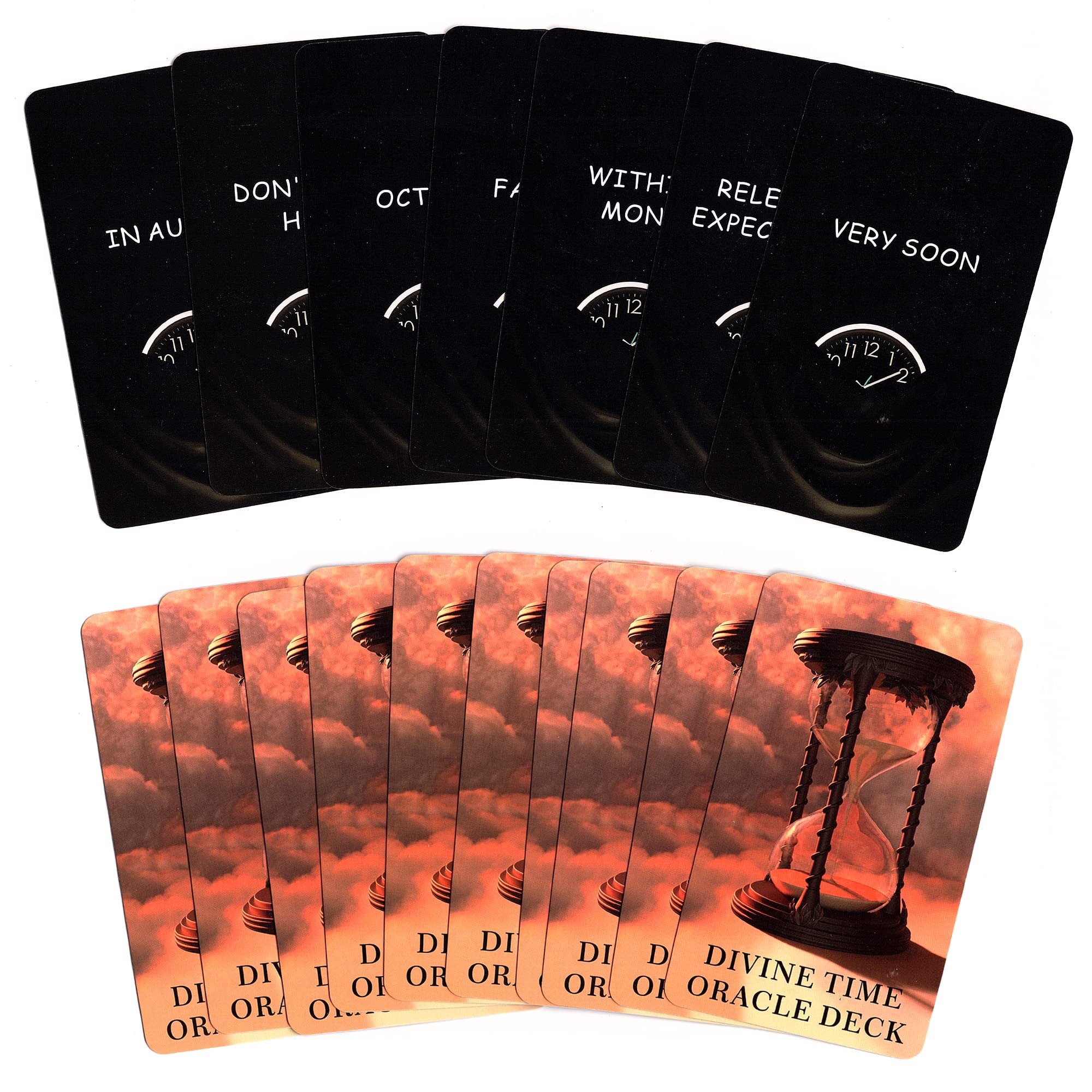 Soulme durable paper cards for repeated readings.