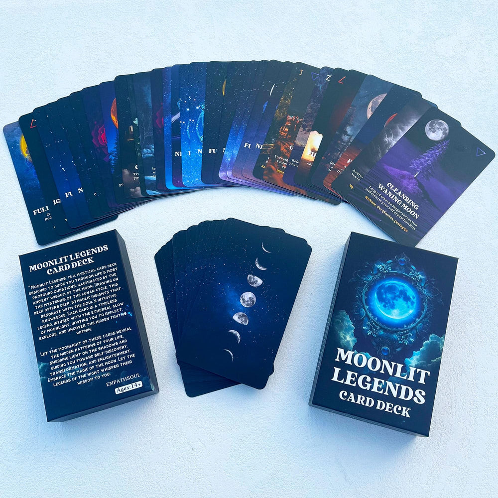 Soulme Gift-ready Moon Phases Oracle set ideal for mindful gifting.
