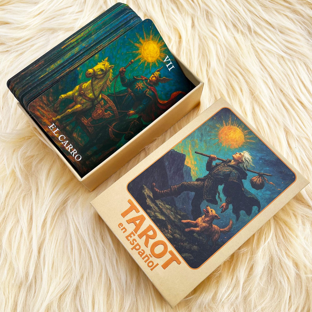 Soulme Tarot deck shuffle-friendly size designed for quick handling