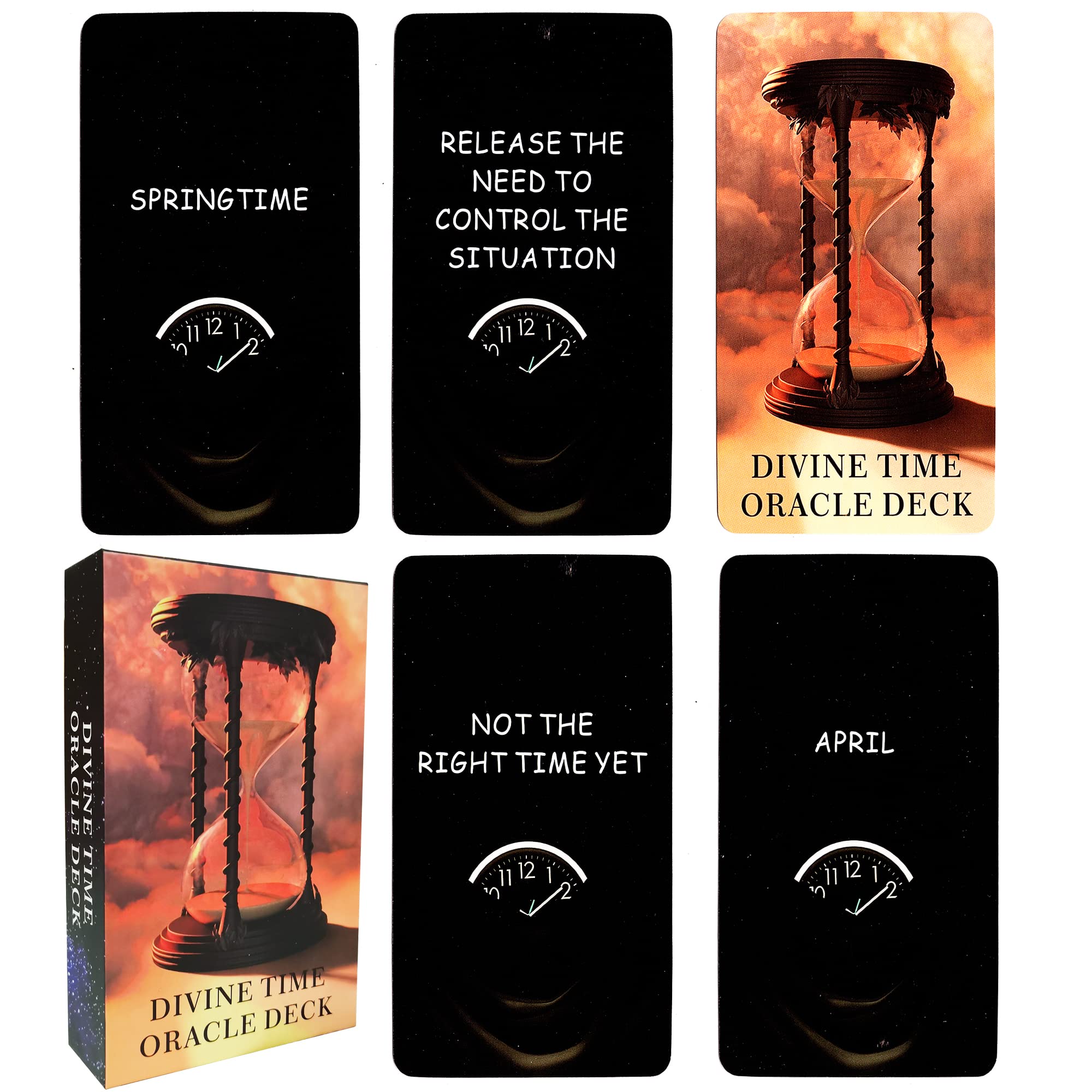 Soulme Time Oracle Deck in box, compact on-the-go readings.