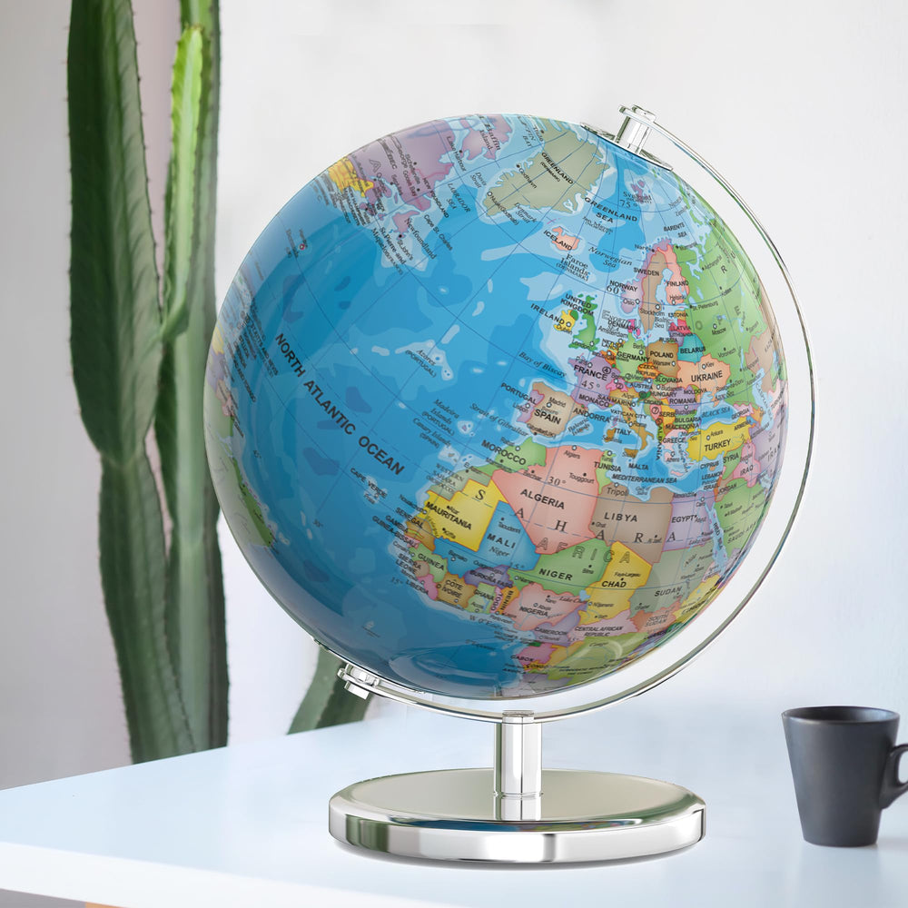 SOUNDANCE large globe as an engaging centerpiece for kids and families.