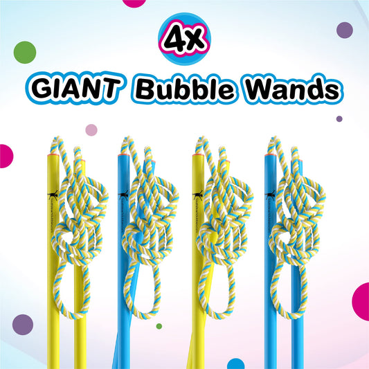 South Beach Bubbles four-wand set ready for backyard party magic.