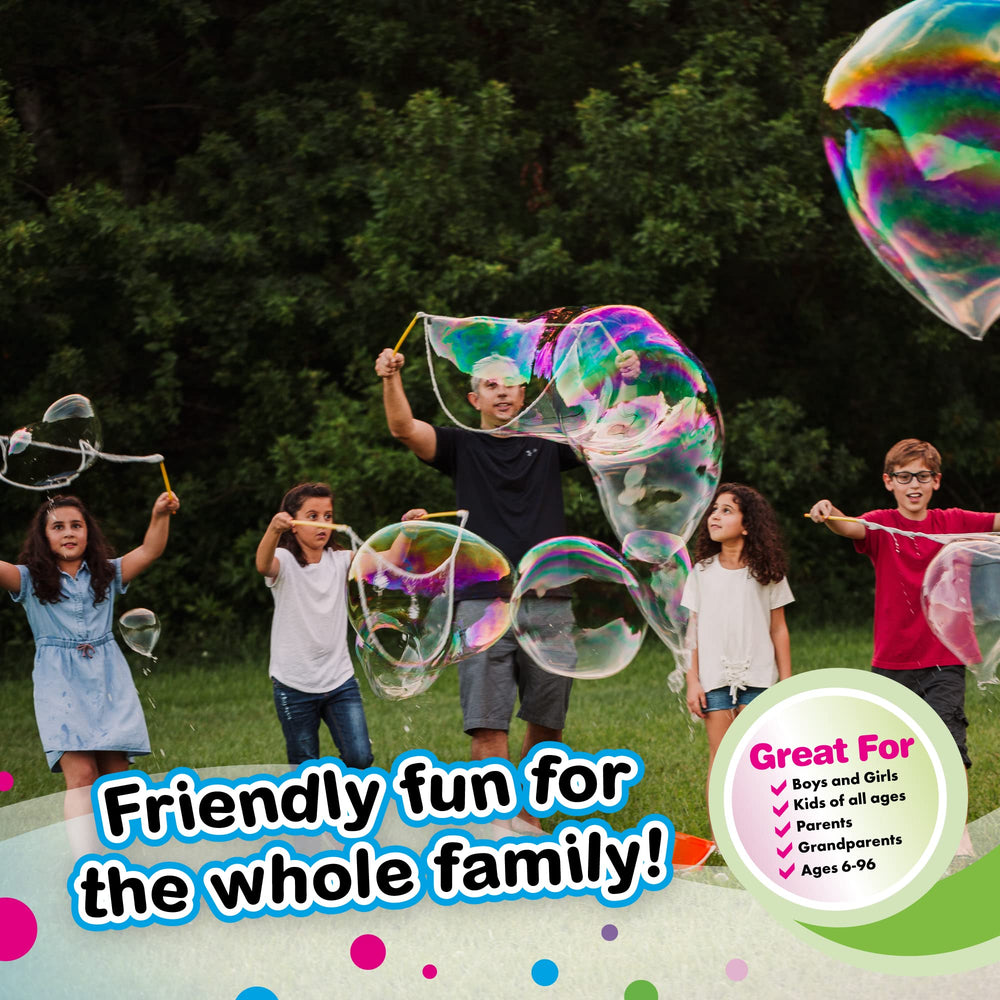 South Beach Bubbles party activity perfect for kids at park or beach.