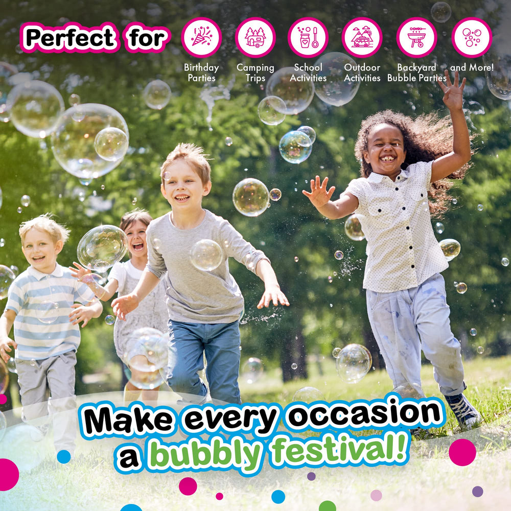 South Beach Bubbles outdoor family fun with lightweight, durable wands.