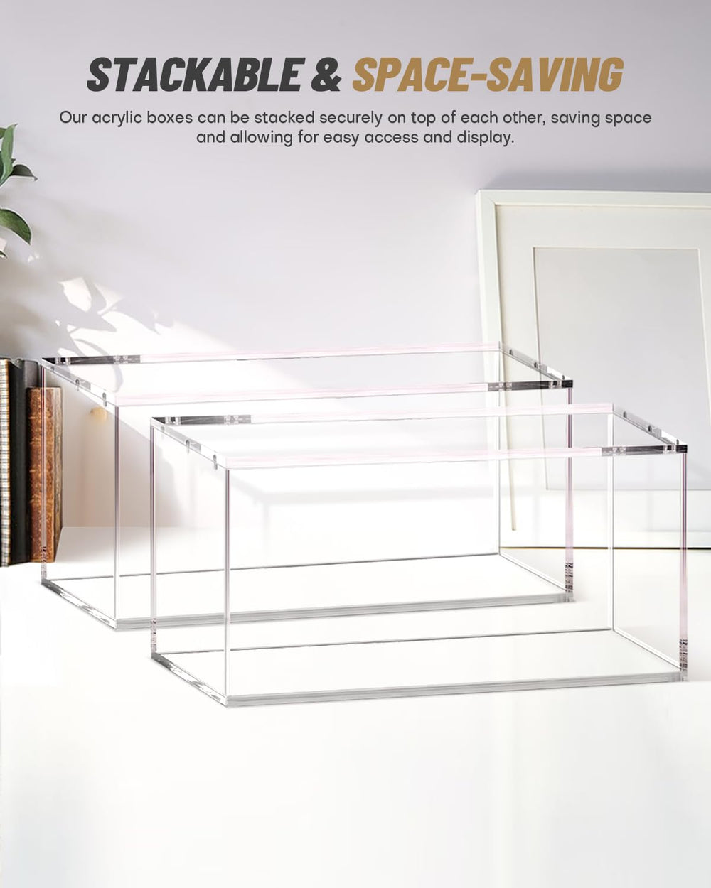 SOWANO box demonstrates precise fit inside Prismatic Evolutions collection.