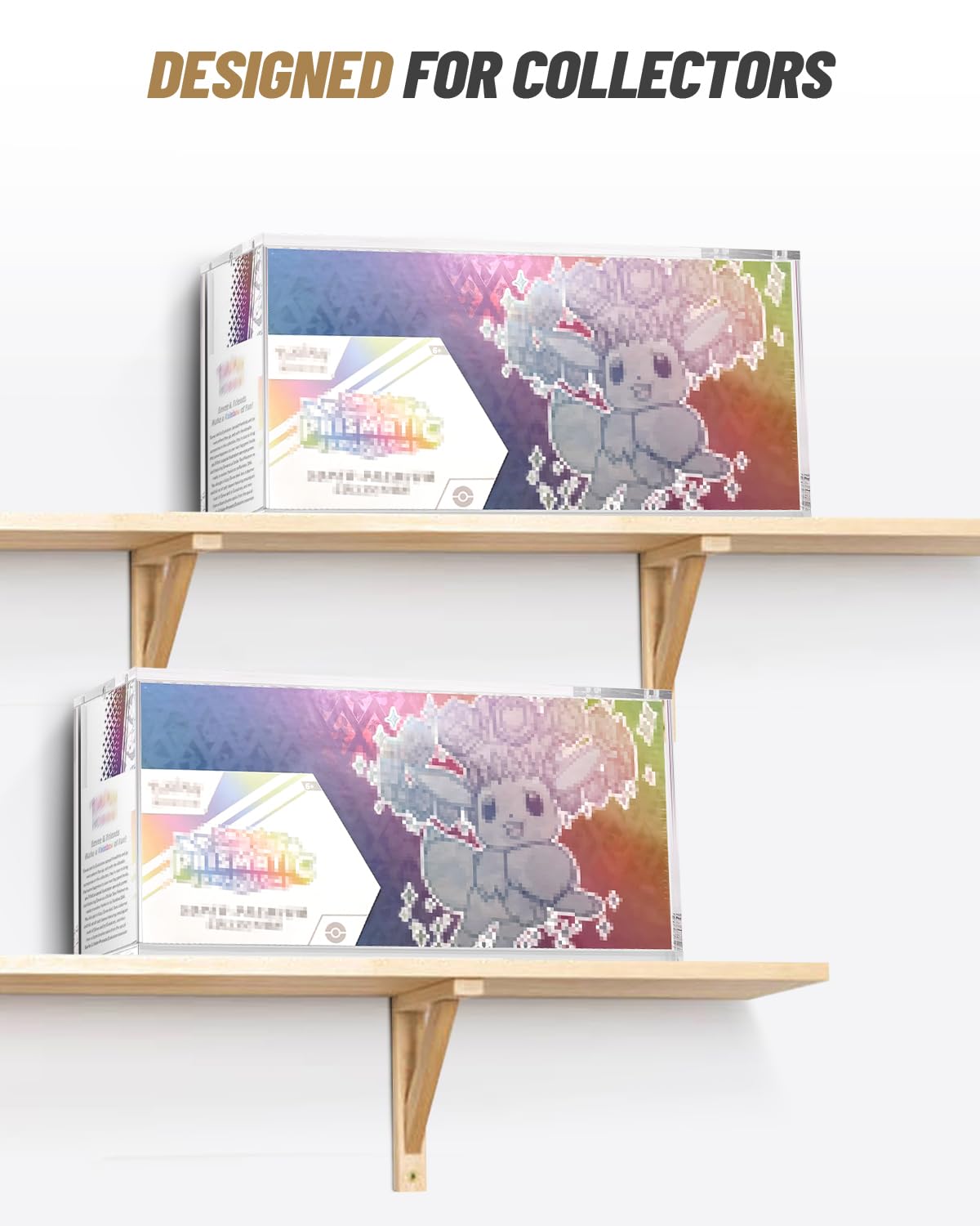 SOWANO sealed mint-condition display preserves your collection.