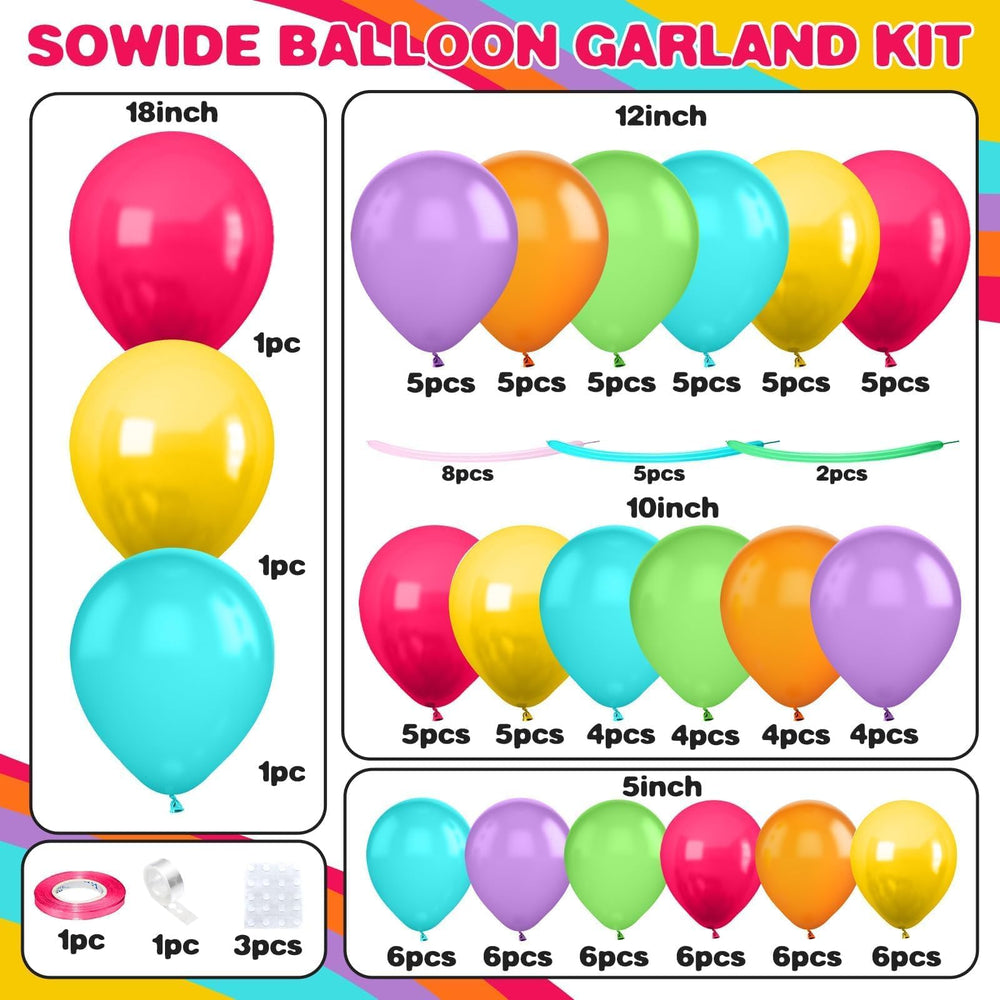 Sowide 18in pink balloons form bold focal points for celebrations.