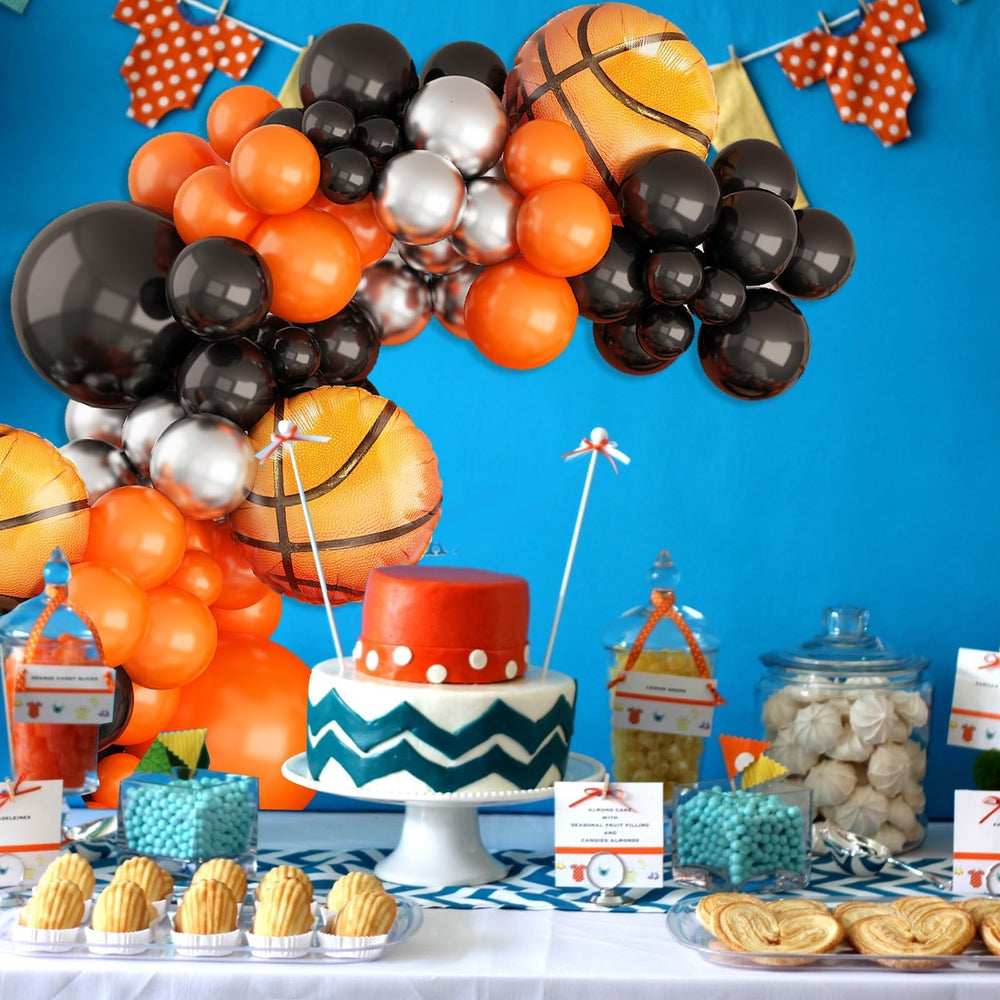 Sowide 10inch black balloons for arch fills and bold accents