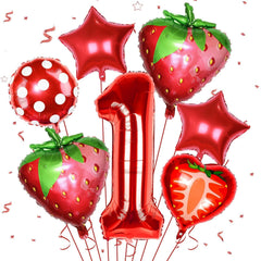 Sowide berry first birthday giant 40 inch balloon adds a bold focal point for celebrations.