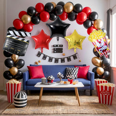 Sowide camera star foil balloon shines in photos and ceremonies