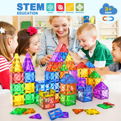 Soyee magnetic tiles are a boredom buster for engaging, screen-free play.