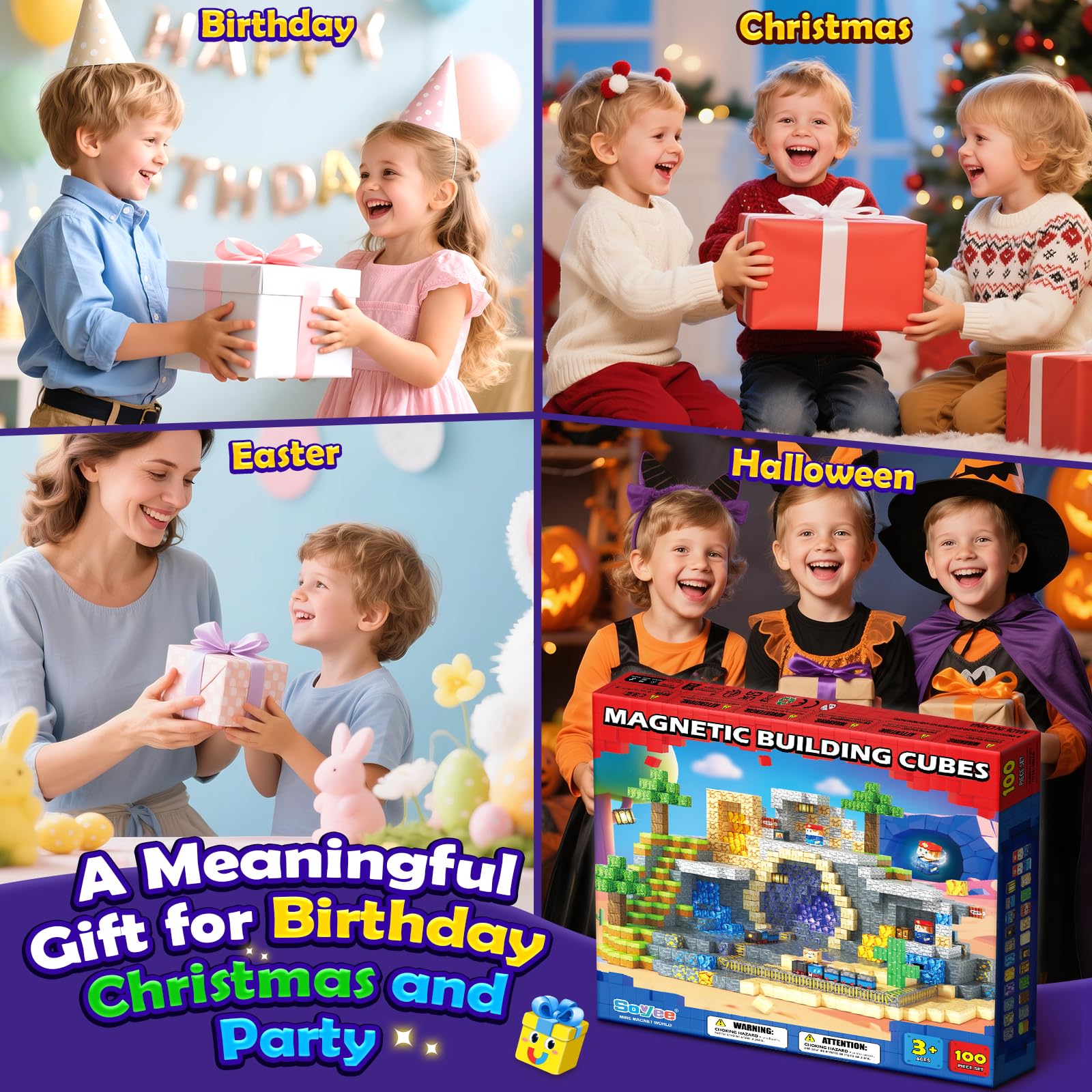 Soyee desert mine gift box shows ready-to-gift packaging for holidays.