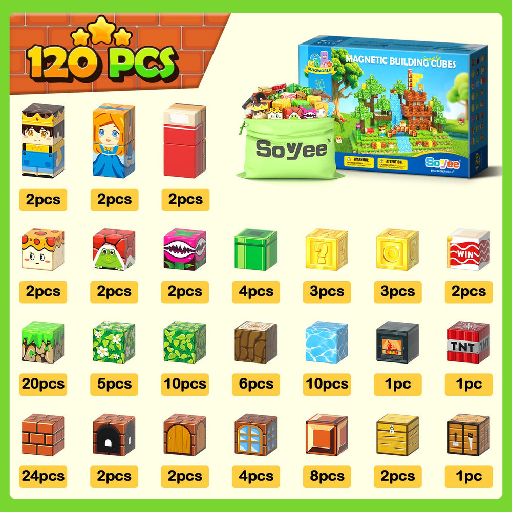 Soyee educator-friendly STEM toy that grows with skills.