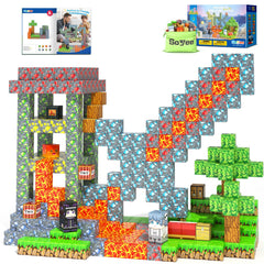 Soyee Forest Mine theme blocks spark imaginative play and problem solving.