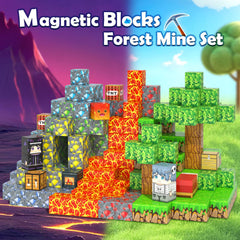 Soyee magnetic blocks with 1-inch cubes support durable, sturdy builds.