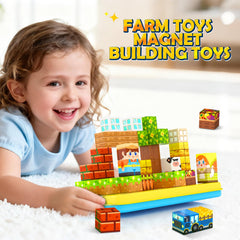 Soyee magnetic blocks gift pack: ideal birthday or holiday gift encouraging creative play.