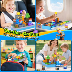 Soyee Magnetic Blocks safety-rounded edges ensure gentle, kid-friendly handling.