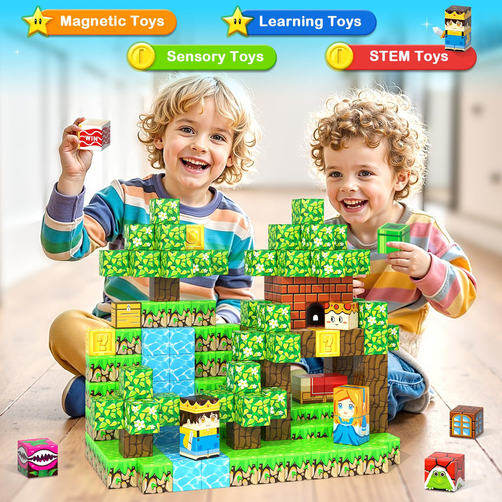 Soyee magnetic cubes encourage STEM thinking through hands-on exploration.