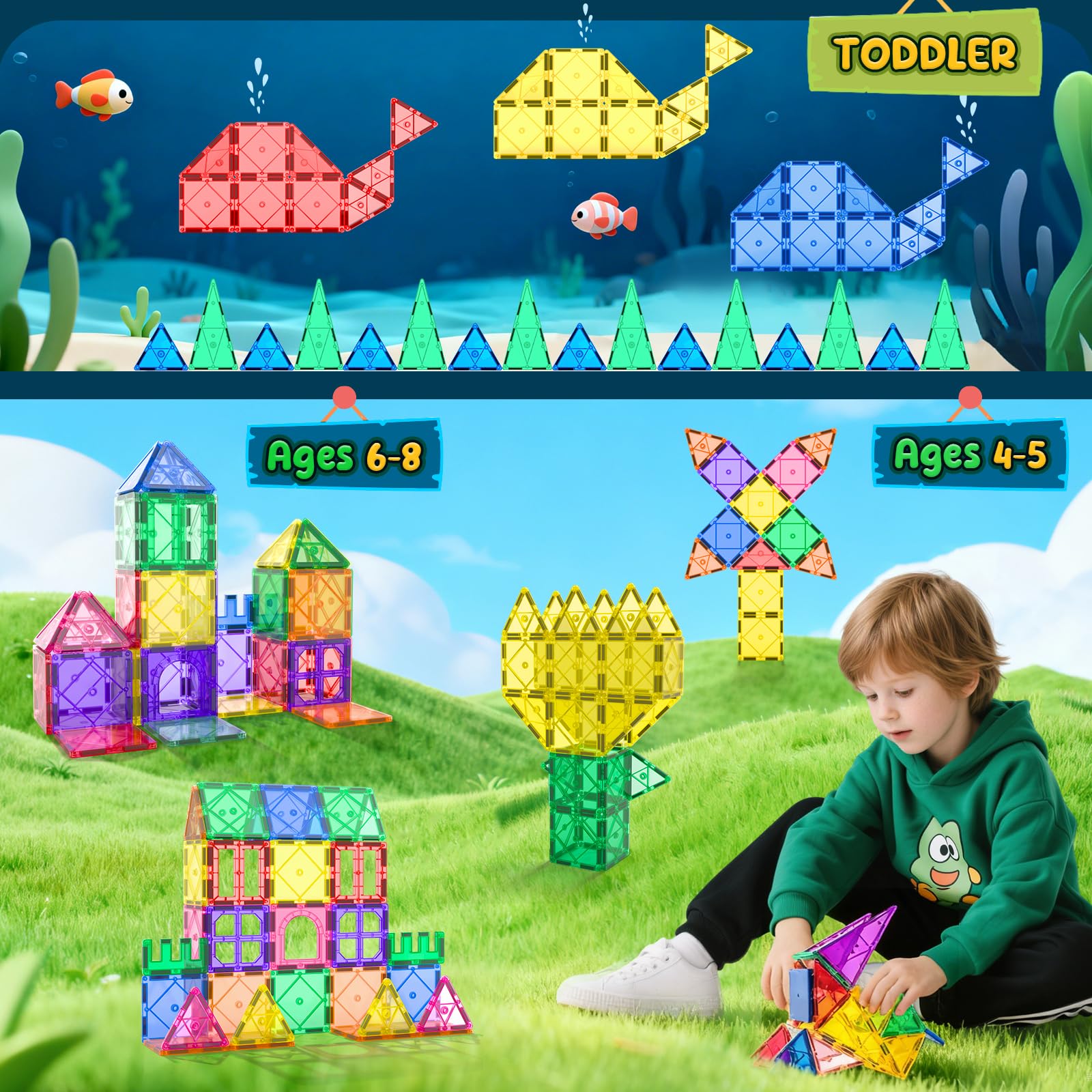 Soyee tiles feature durable construction and safety-conscious design for kids.