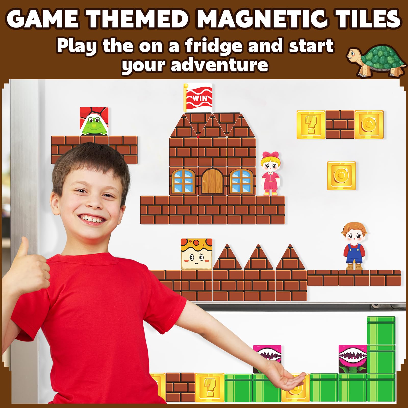 Soyee Magnetic Tiles wall blocks offer sturdy, easy-to-build structures for growing dexterity