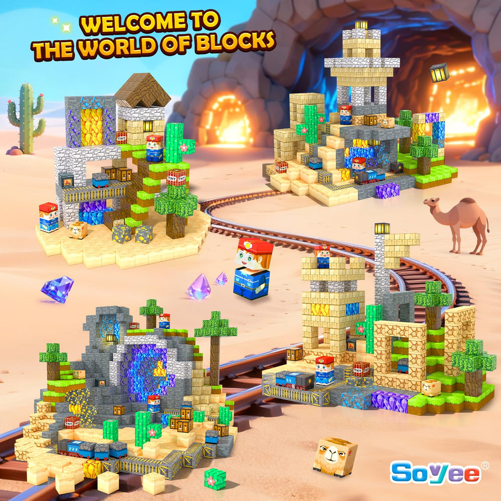 Soyee mine carts and accessories enable dynamic scene creation