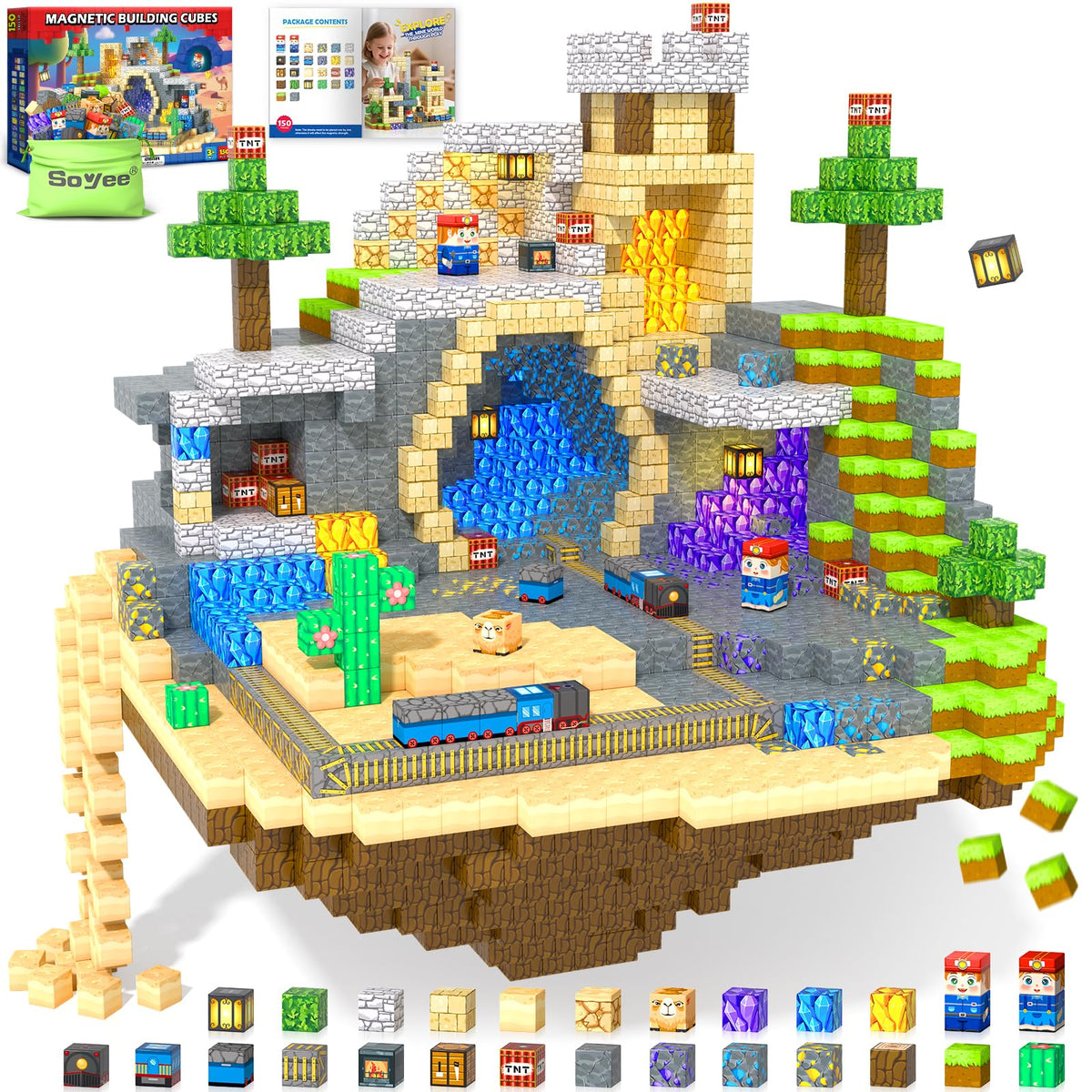 Soyee Mine Cave tiles for imaginative desert builds