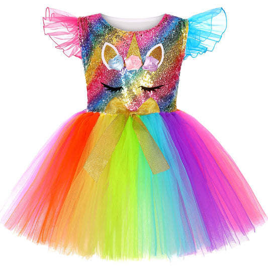 Soyoekbt unicorn headband with LED lights for glow-in-the-dark fun