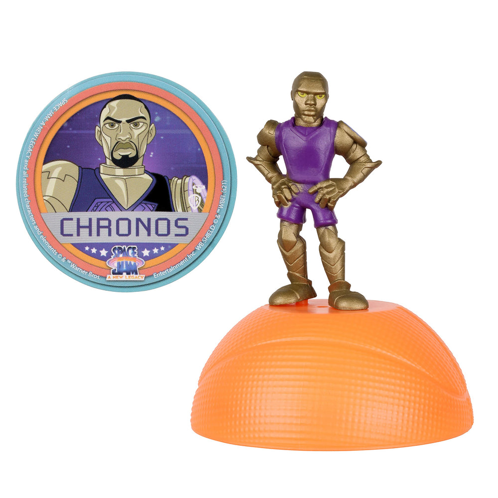 Space Jam Lola Bunny power-up mini figure with base.