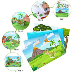 Spakon 32 sheets scene stickers deep blue sea creatures for ocean themed scenes