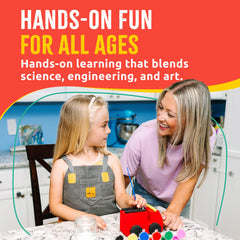 SparkJump crafting moment with family, encouraging bonding and conversation during project time