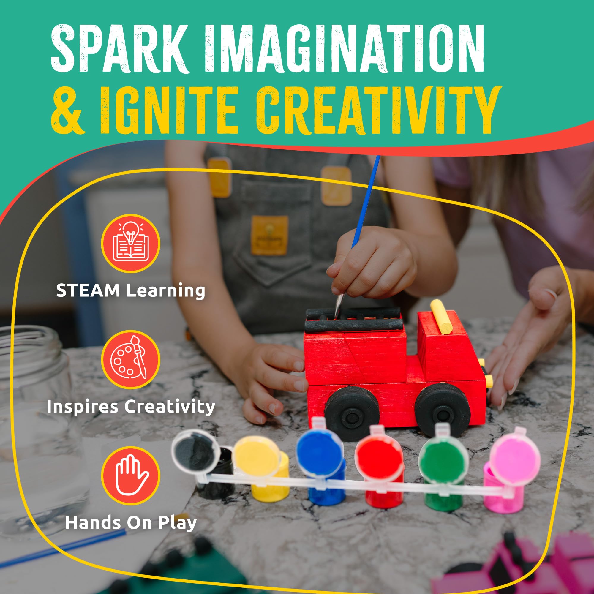 SparkJump STEM learning kit for kids, promoting curiosity and practical science through building
