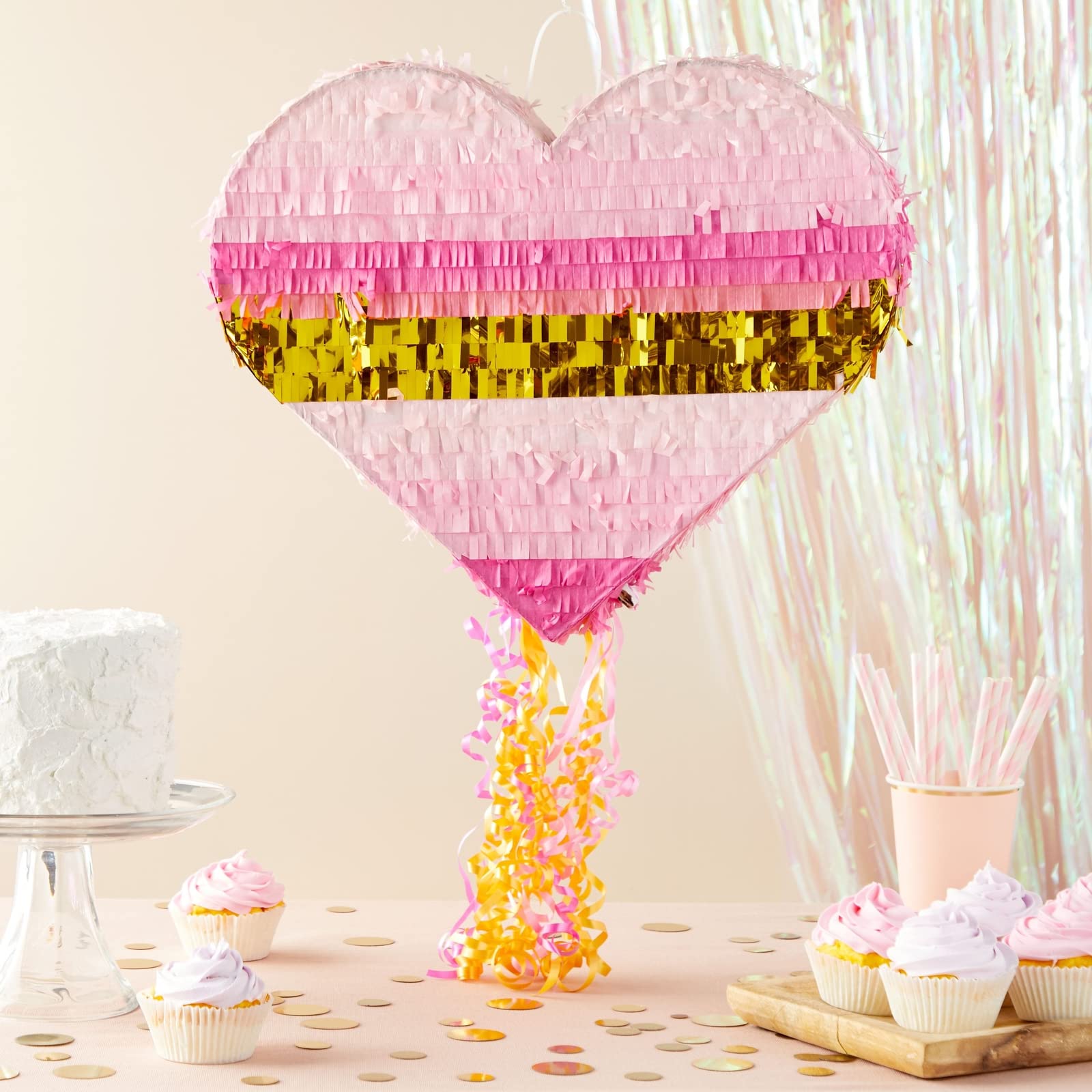 Sparkle and Bash durable corrugated pinata supports lively party moments.