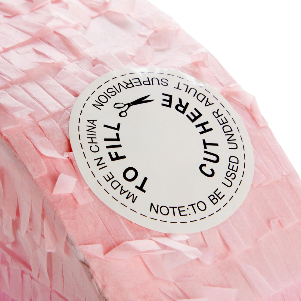 Sparkle and Bash girls' birthday accessory with pink-gold ombre finish.