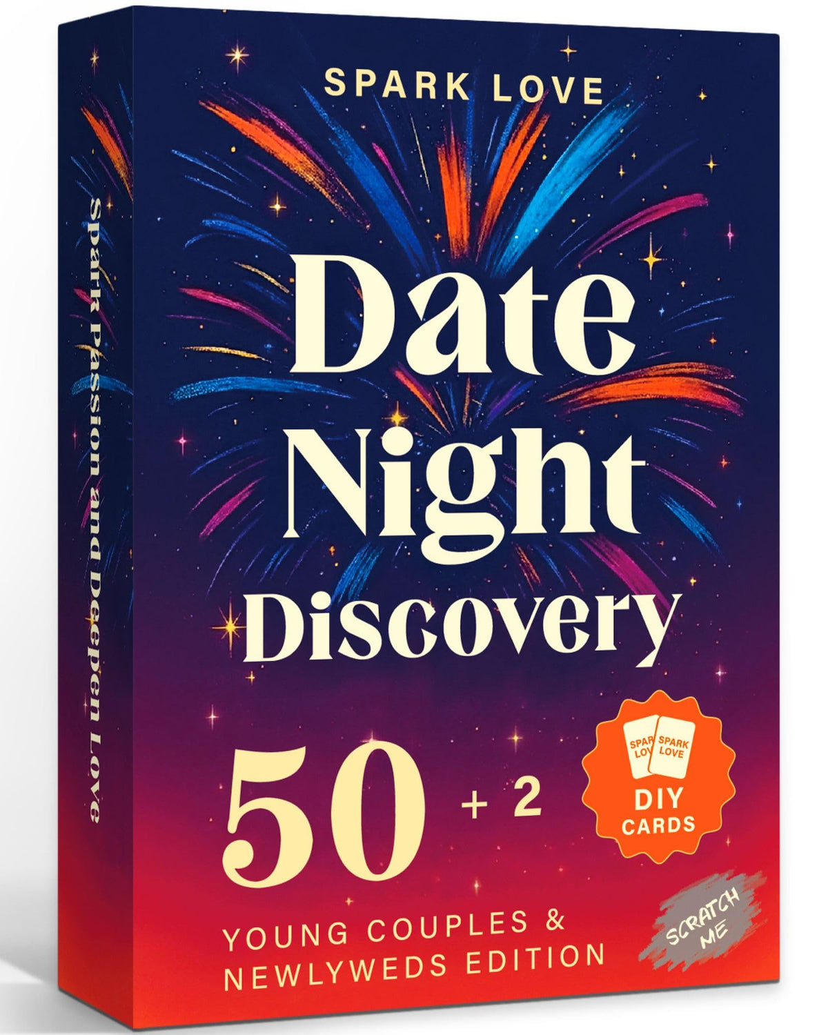 Sparklove scratch-off date cards pack sparks spontaneous date ideas for couples