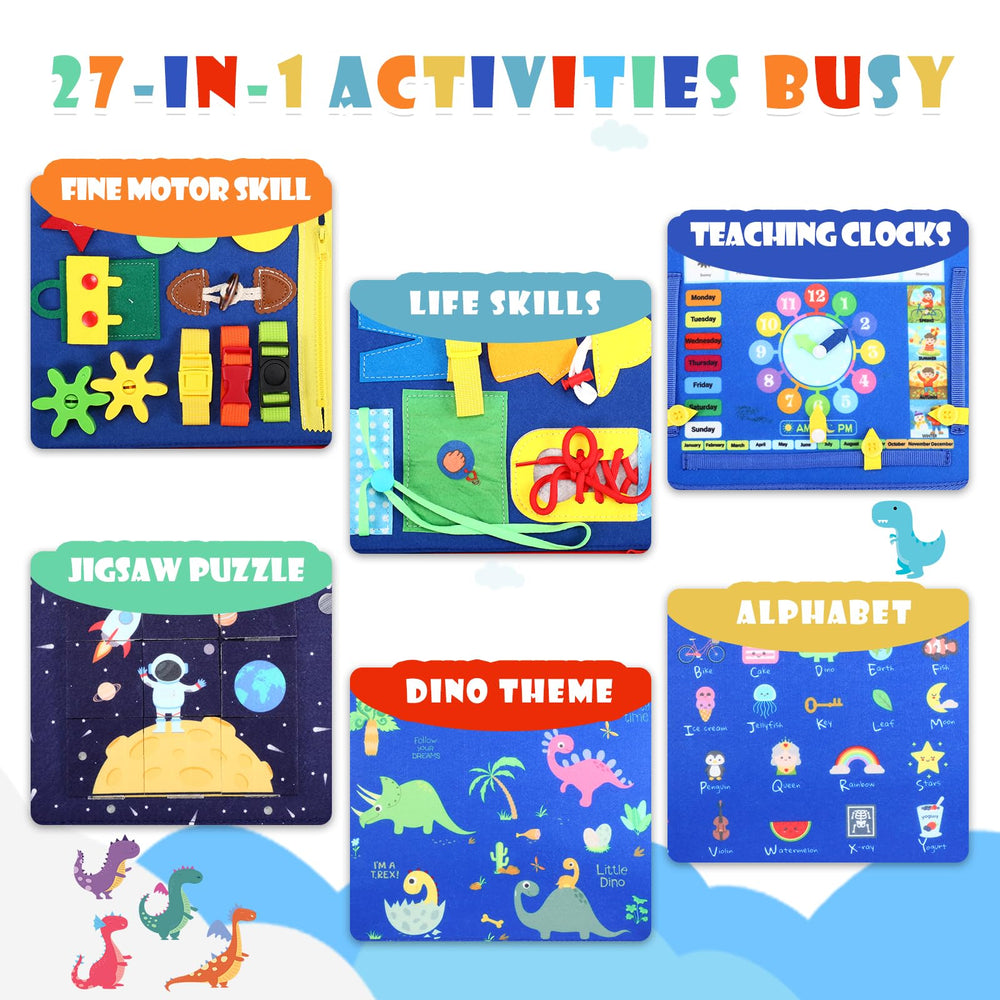 SparkShoots Busy Board buckles and laces boost fine motor skills during travel.
