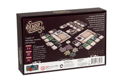 SparkWorks Deadly Dowagers card deck spread reveals quirky Victorian characters and strategic options