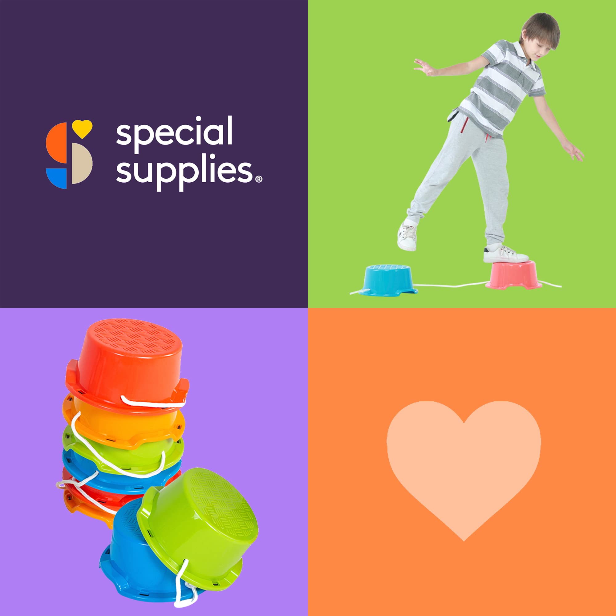 Special Supplies Balance Buckets ropes keep buckets together to reduce misplacement