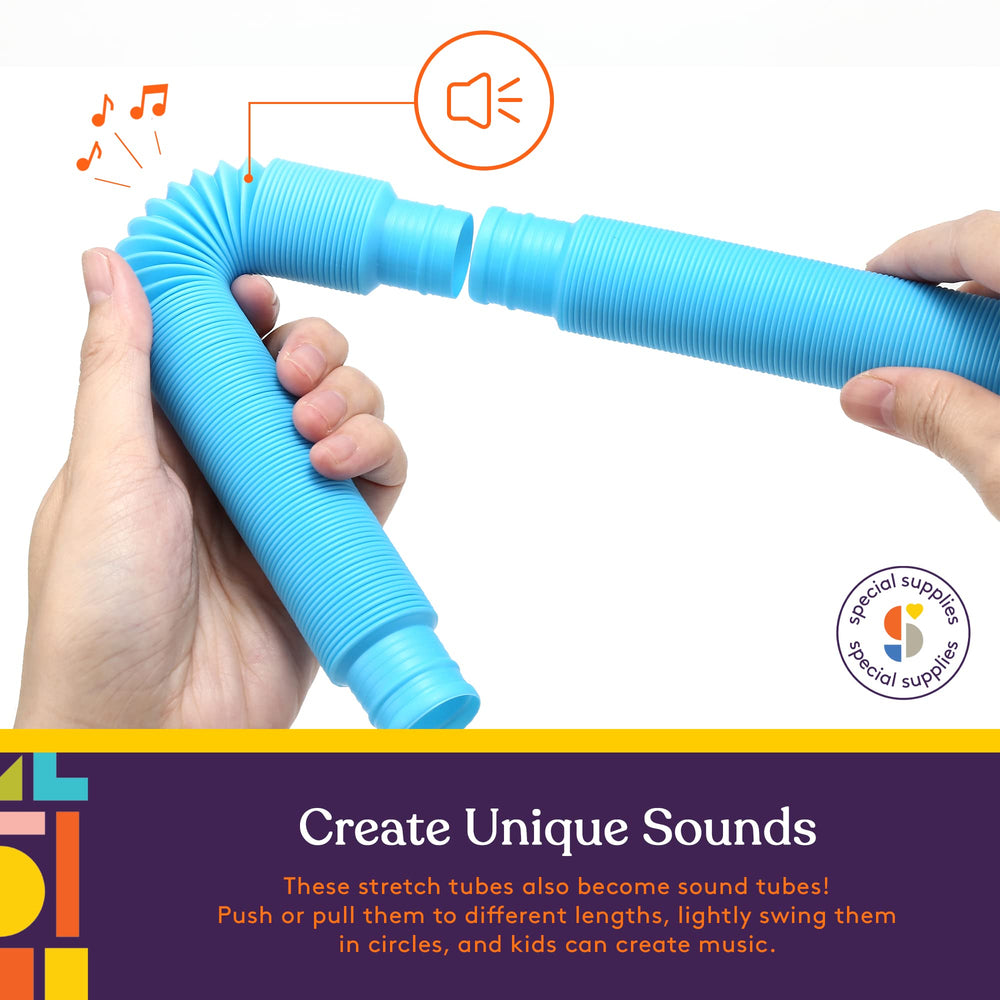 Special Supplies Connectable Tubes — build and link for fine motor practice