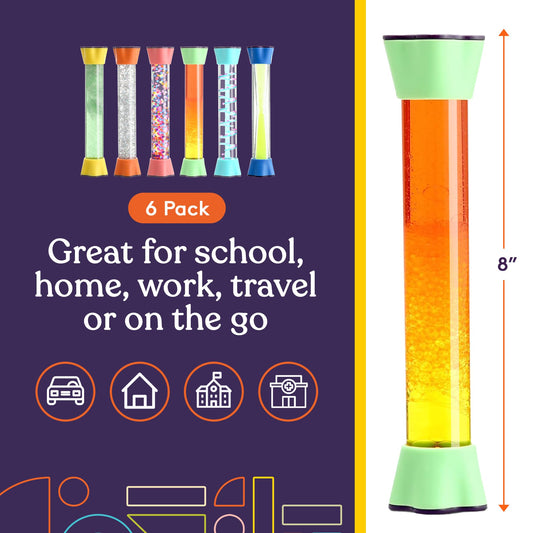 Special Supplies liquid motion bubbler droplets movement aids visual relaxation at desk.