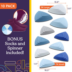 Special Supplies Ocean stepping stones shown on carpet for indoor coordination play