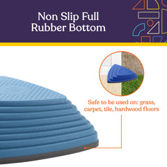 Special Supplies Ocean stepping stones with varied heights for growing climbers