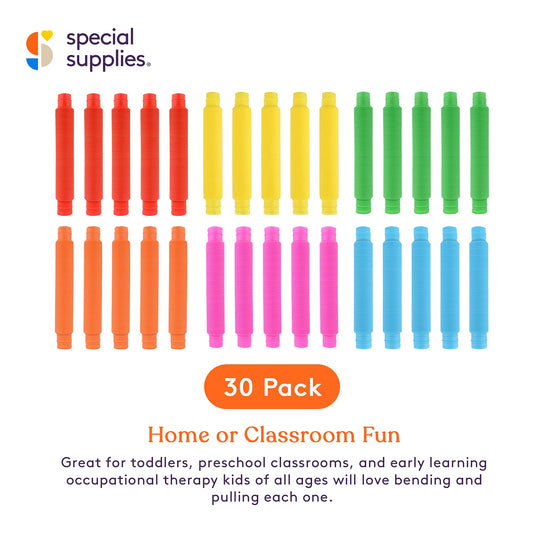 Special Supplies Sound Tubes — pushing and pulling creates musical play