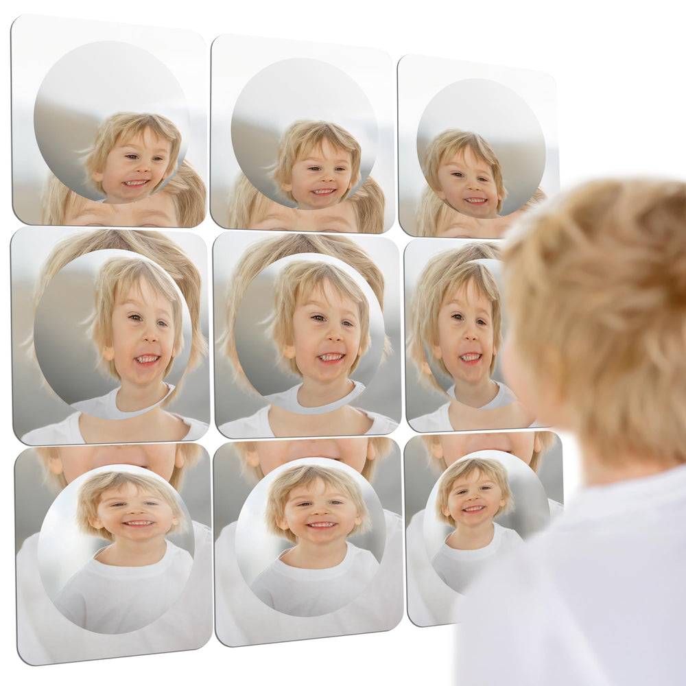 Special Supplies Sensory Bubble Wall Mirror invites visual exploration and calm play.