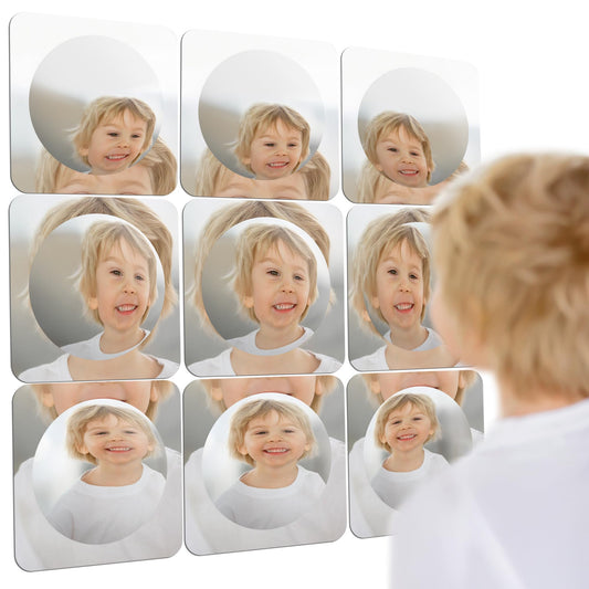 Special Supplies Sensory Bubble Wall Mirror invites visual exploration and calm play.